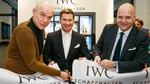 Sergey mazaev, alexey nemov, luc rochereau, brand manager iwc_btq opening event_moscow